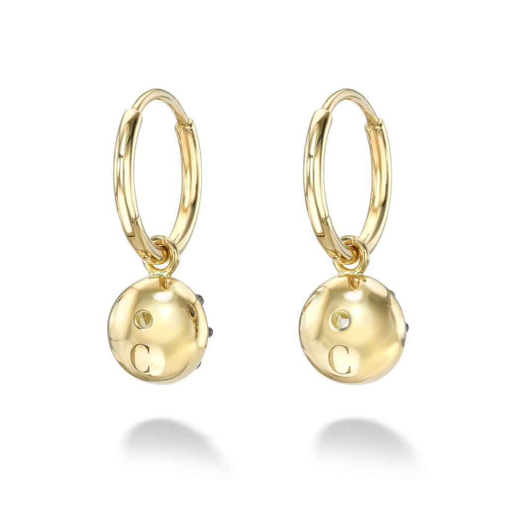 Old Euro Drop Earrings