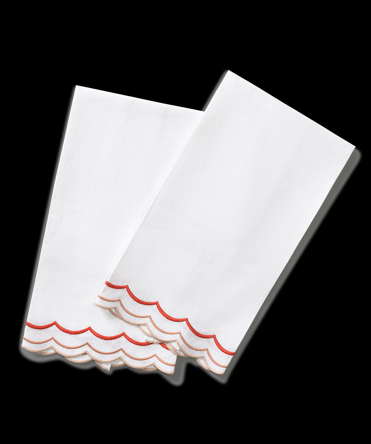 India Three Guest Towels, Set of 2