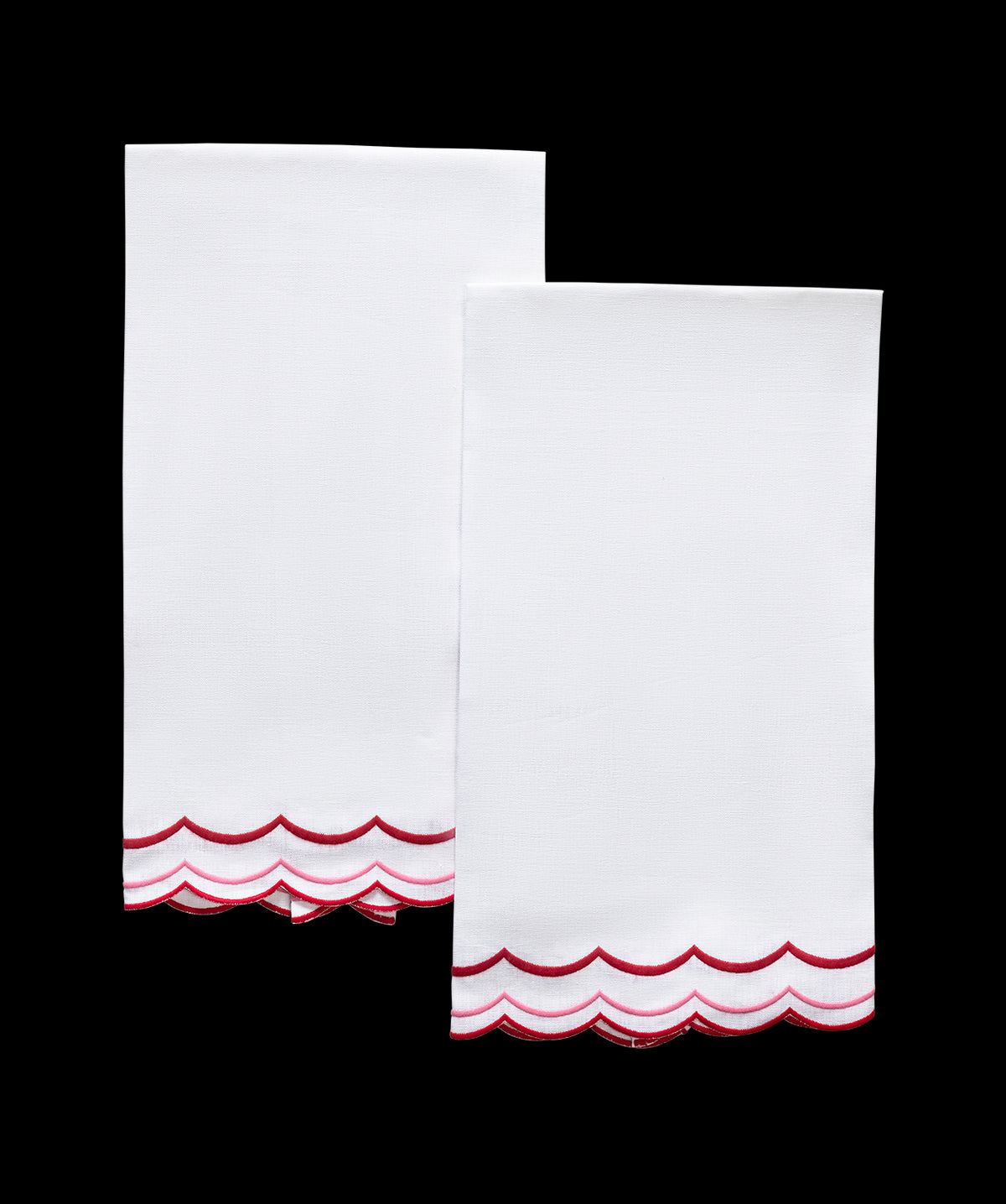 India Three Guest Towels, Set of 2