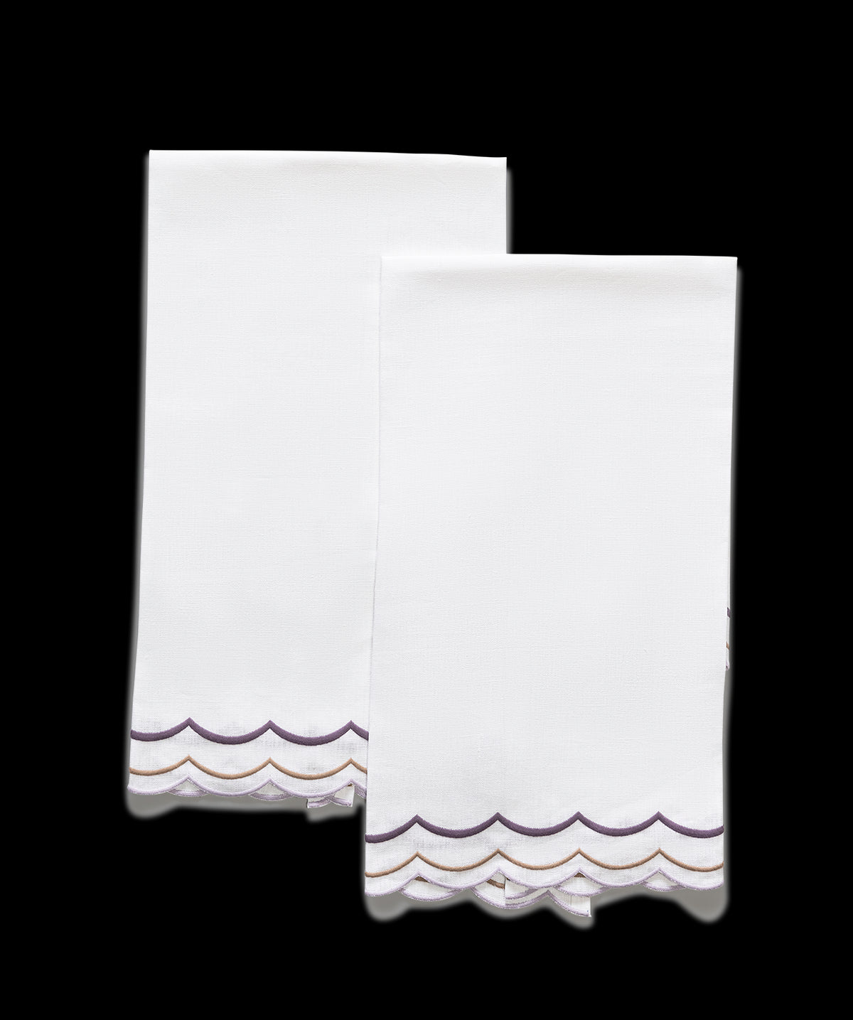 India Three Guest Towels, Set of 2