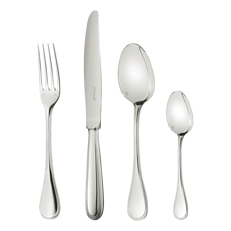 5-Piece Silver-Plated Place Setting Perles