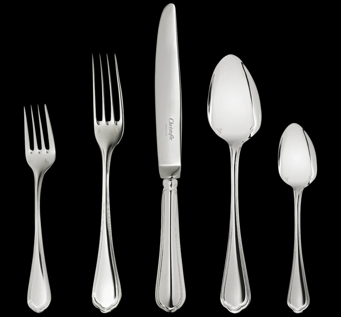 Spatours Silver-plated Individual Place Setting, Set of 5