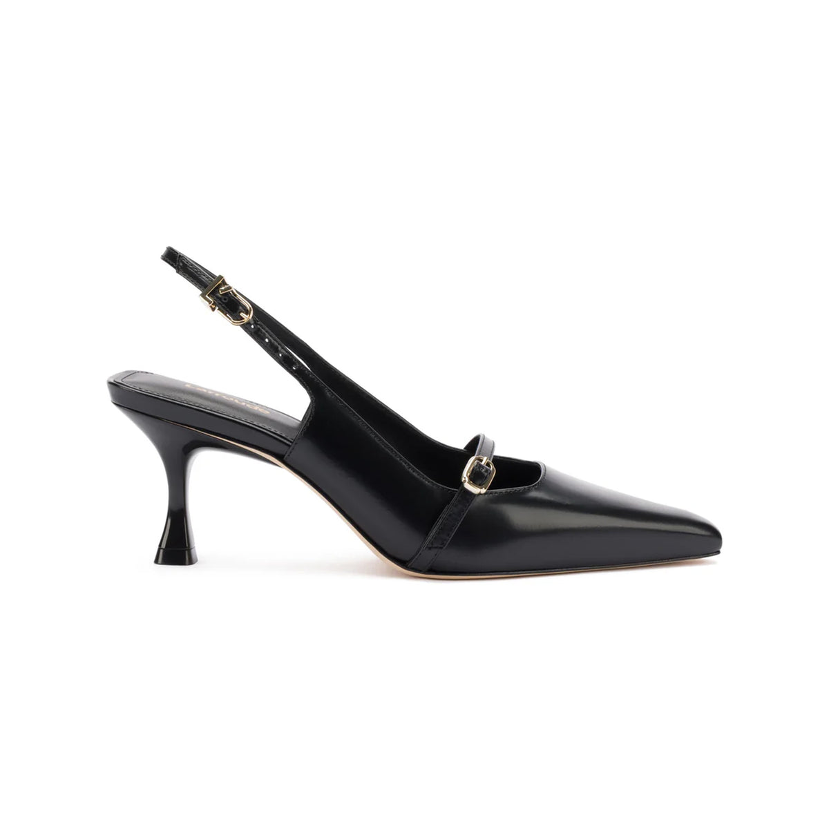 Ines Pump In Black Leather
