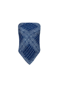 The Inkwell Scarf in Inkwell Paisley.