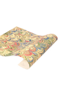 Hand-Marbled Multicolor Gift Wrapping Paper Sheets, Pack of 5