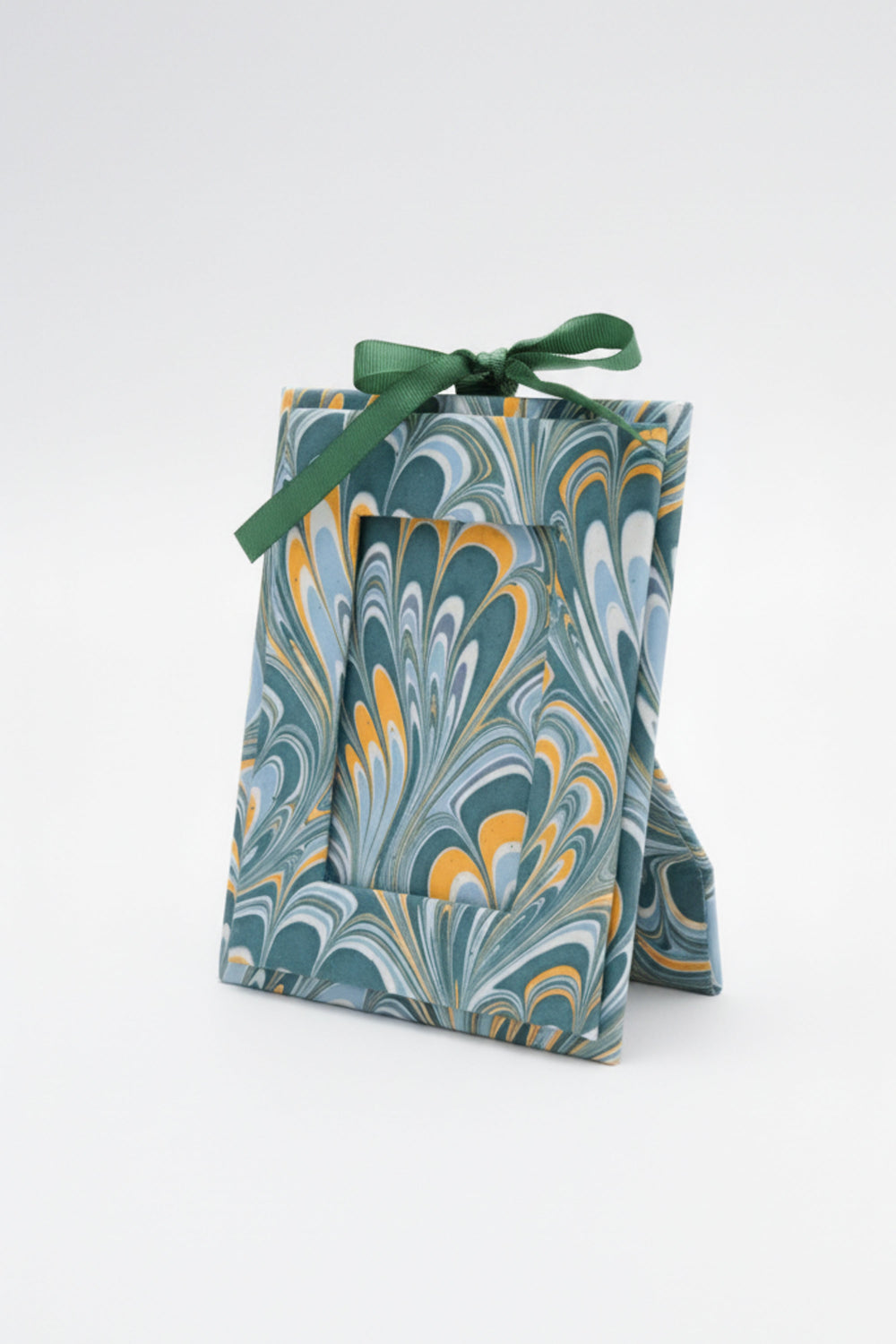 Mini Picture Frame in Hand-Marbled