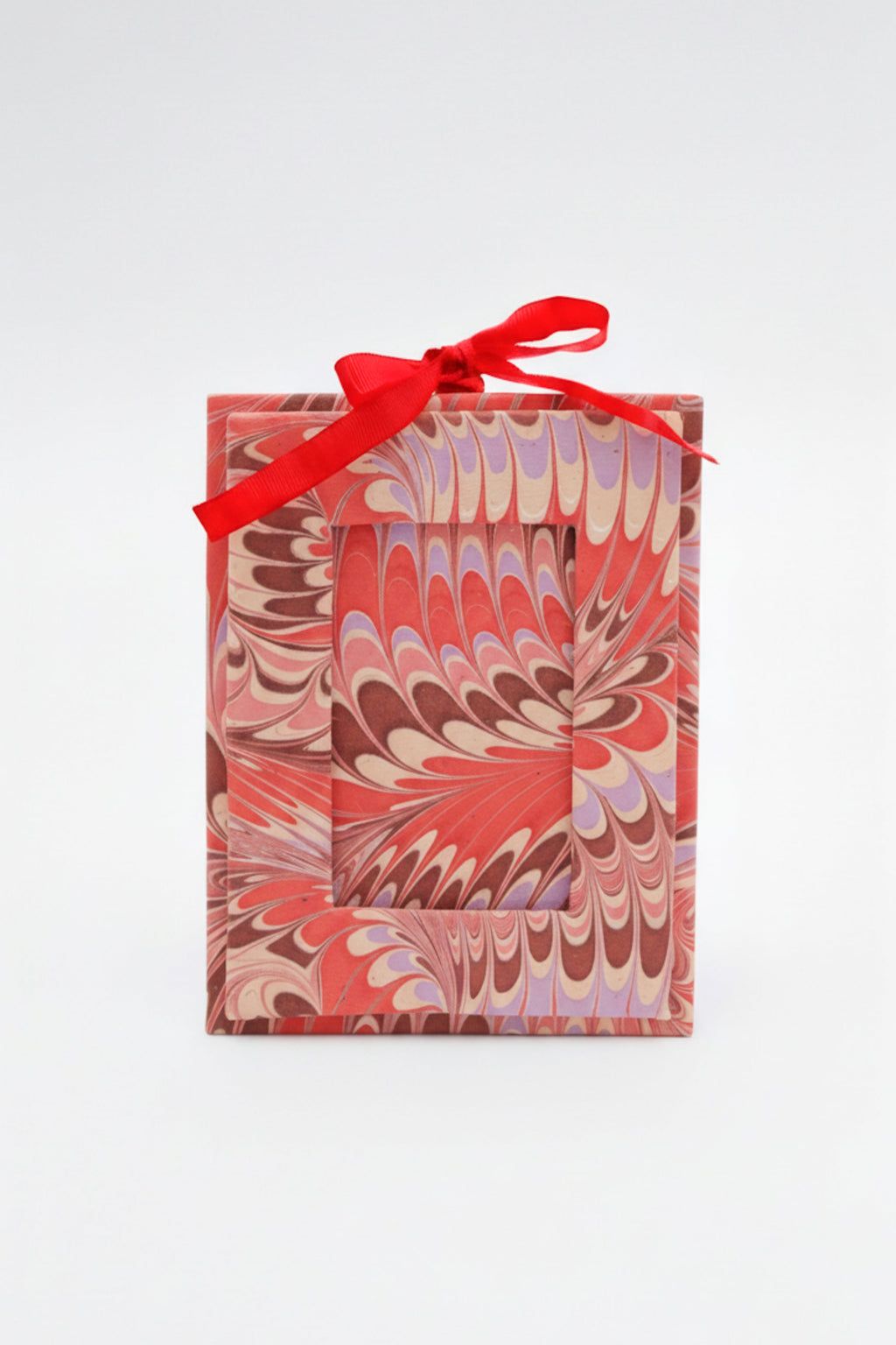 Mini Picture Frame in Hand-Marbled