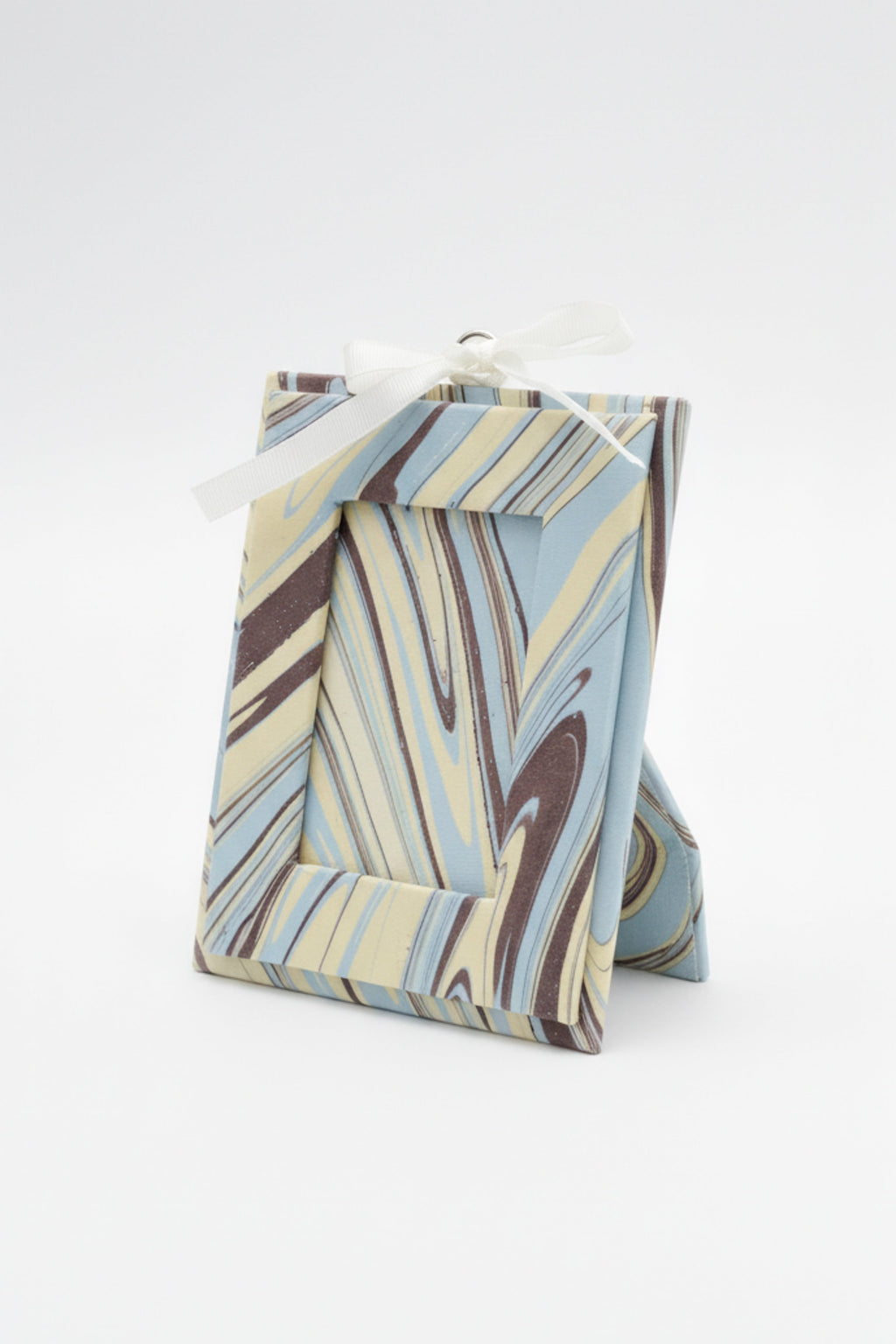 Mini Picture Frame in Hand-Marbled