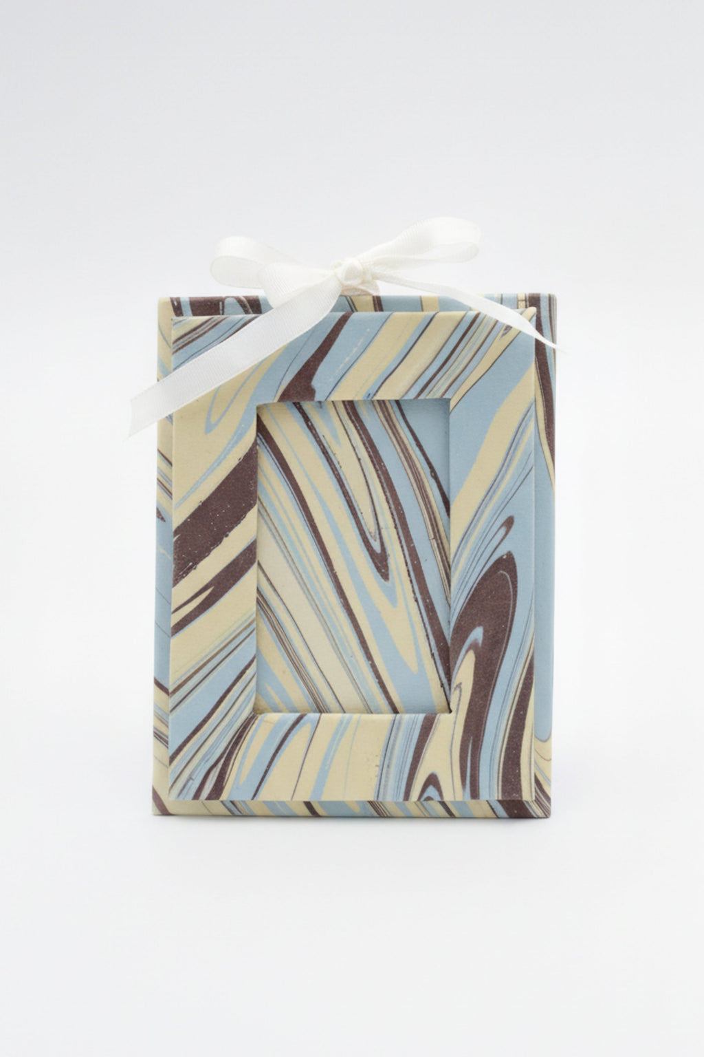 Mini Picture Frame in Hand-Marbled