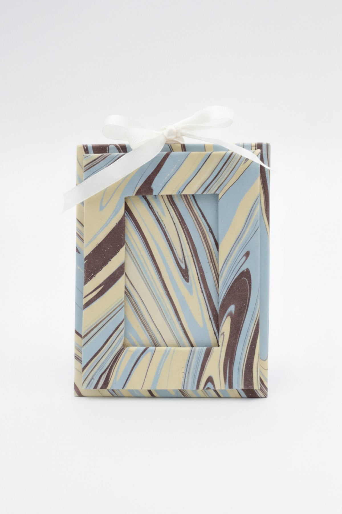 Mini Picture Frame in Hand-Marbled