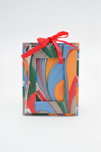 Mini Picture Frame in Hand-Marbled