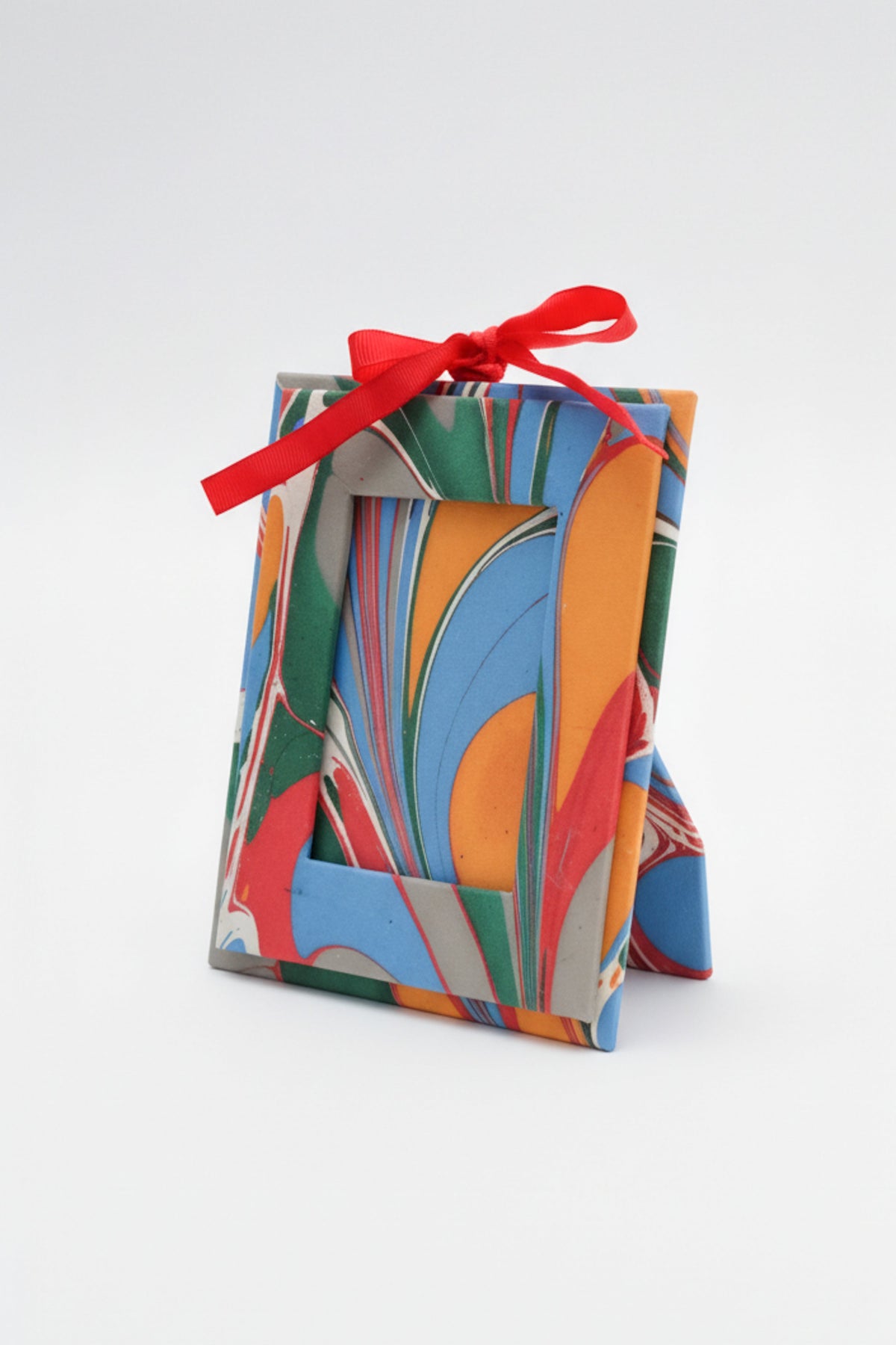 Mini Picture Frame in Hand-Marbled