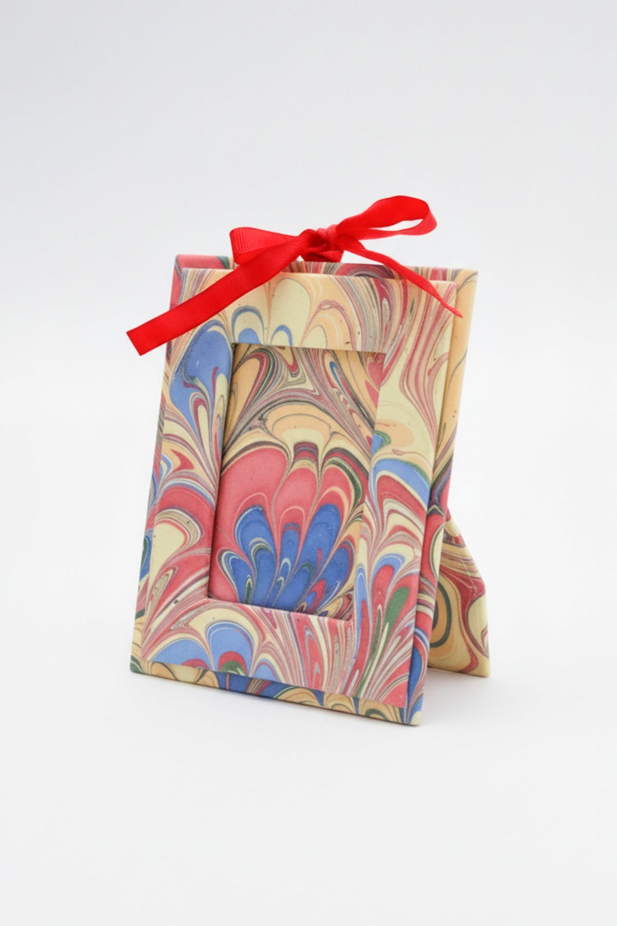 Mini Picture Frame in Hand-Marbled