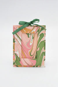 Mini Picture Frame in Hand-Marbled