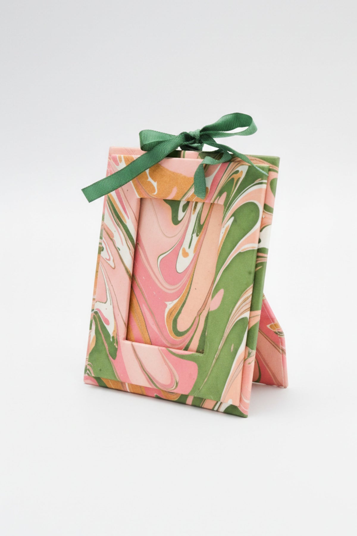 Mini Picture Frame in Hand-Marbled