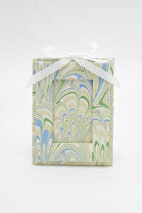 Mini Picture Frame in Hand-Marbled