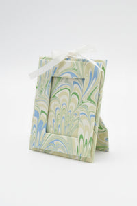 Mini Picture Frame in Hand-Marbled