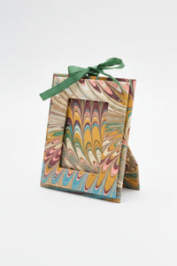 Mini Picture Frame in Hand-Marbled