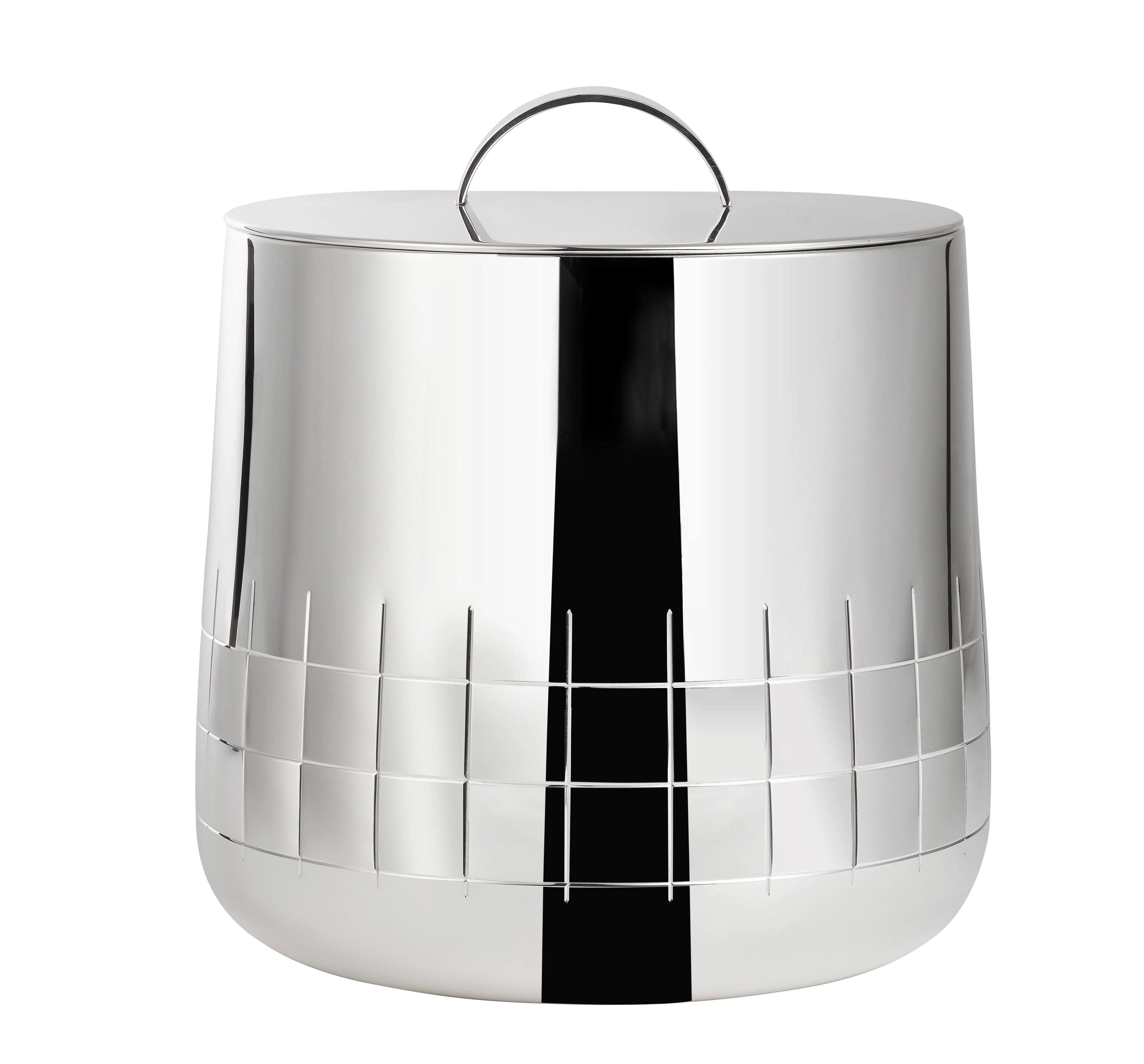Graphik Silver-plated Insulated Ice Bucket