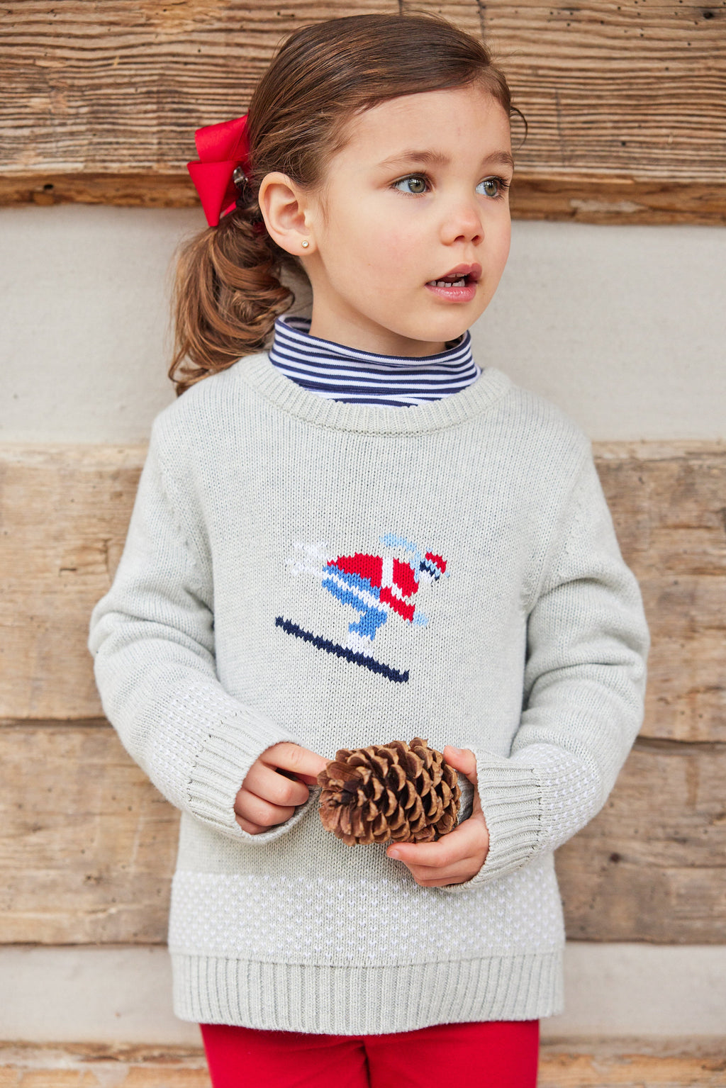 little english classic childrens clothing navy blue striped turtleneck
