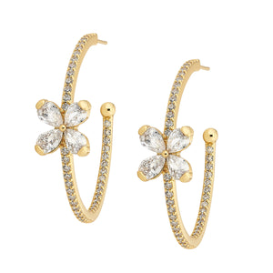 Iona Hoop in Yellow Gold