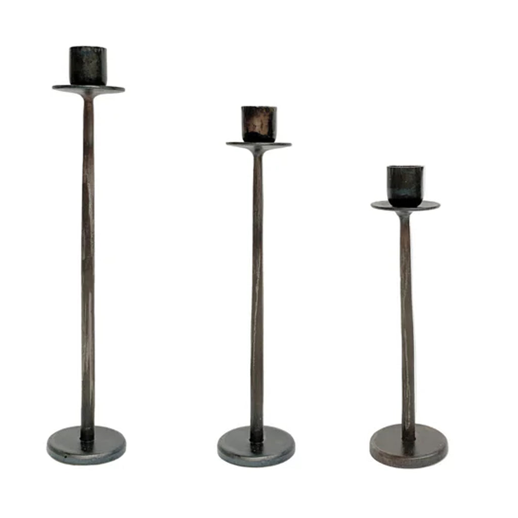 Urbino Iron Tapered Candleholders