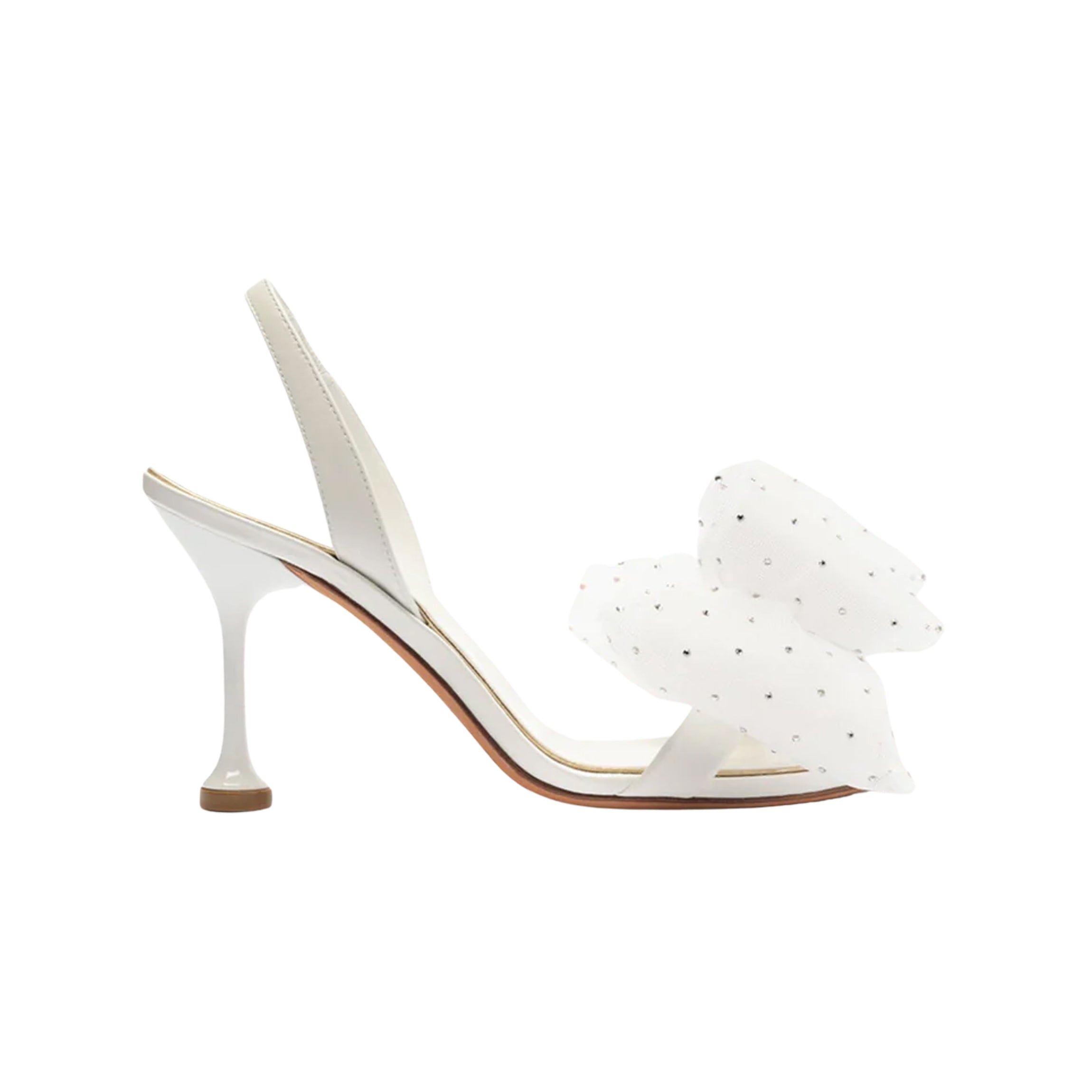 Isabelle Bridal 85 in White & Crystal
