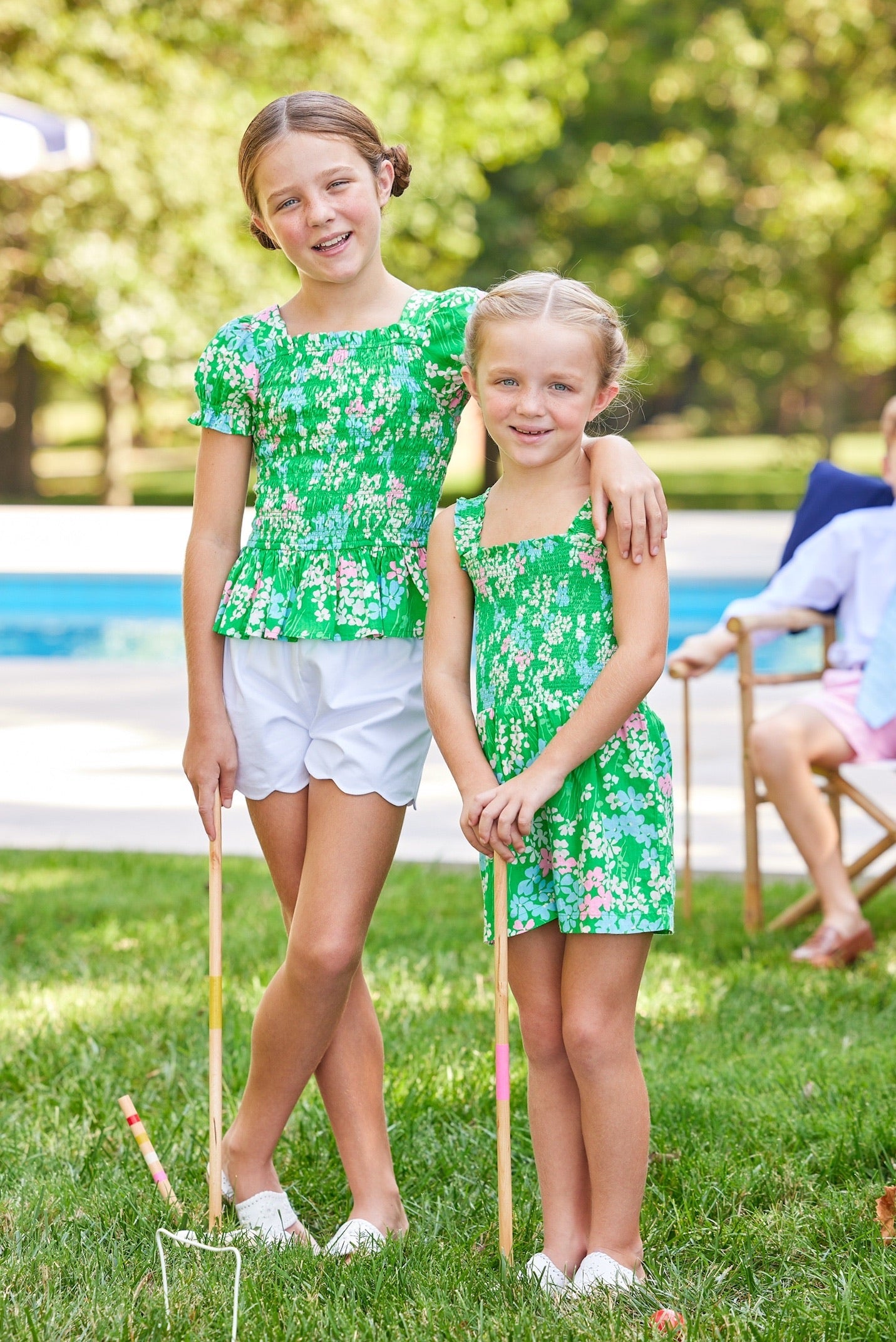 Isla Top in Palmetto Floral