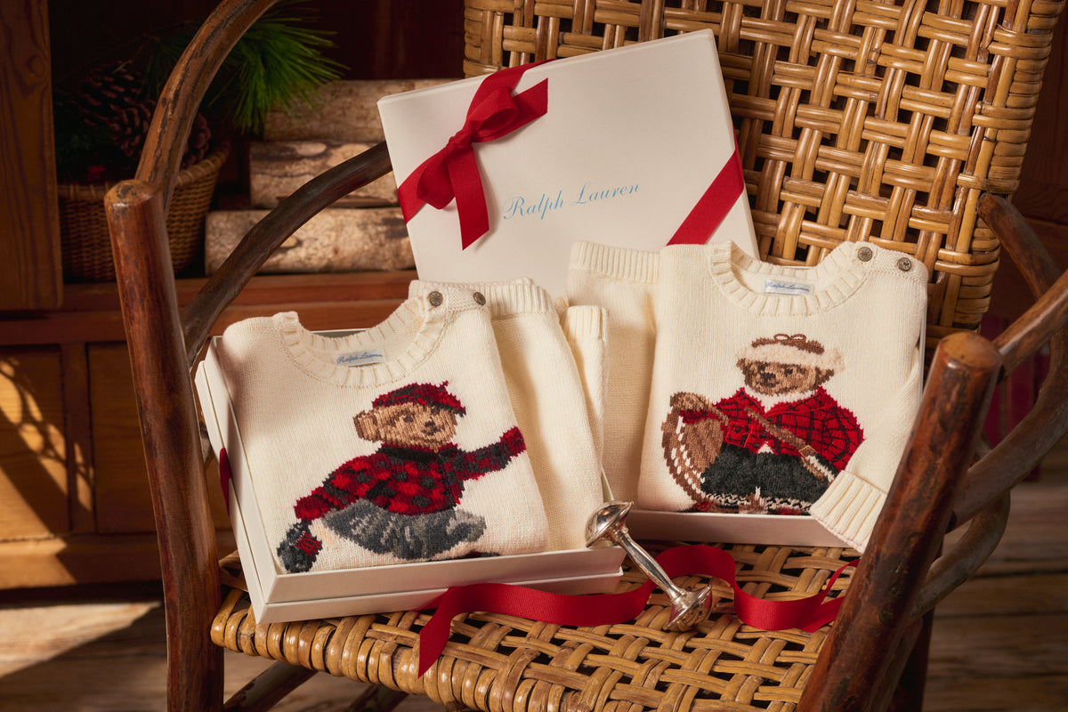 Polo Bear Holiday Crewneck Sweater