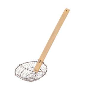 Stainless Steel Spider Strainer in Natural