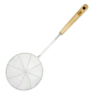 Deluxe Stainless Steel Spider Strainer in Natural