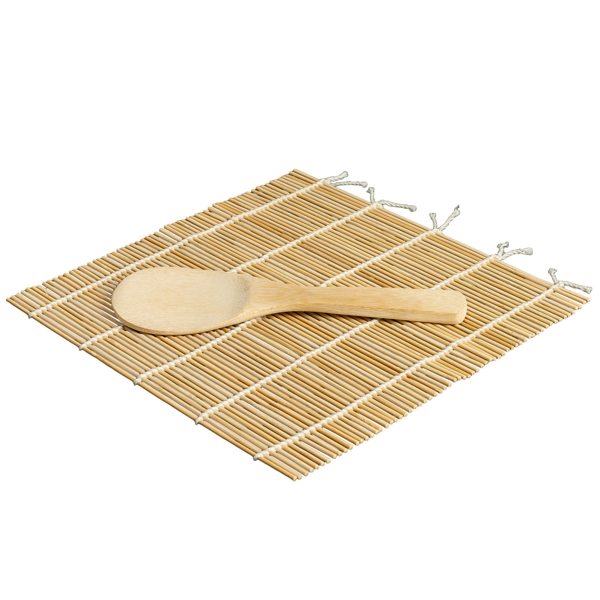 Sushi Making Kit with Sushi Roller in Natural, Set of 2