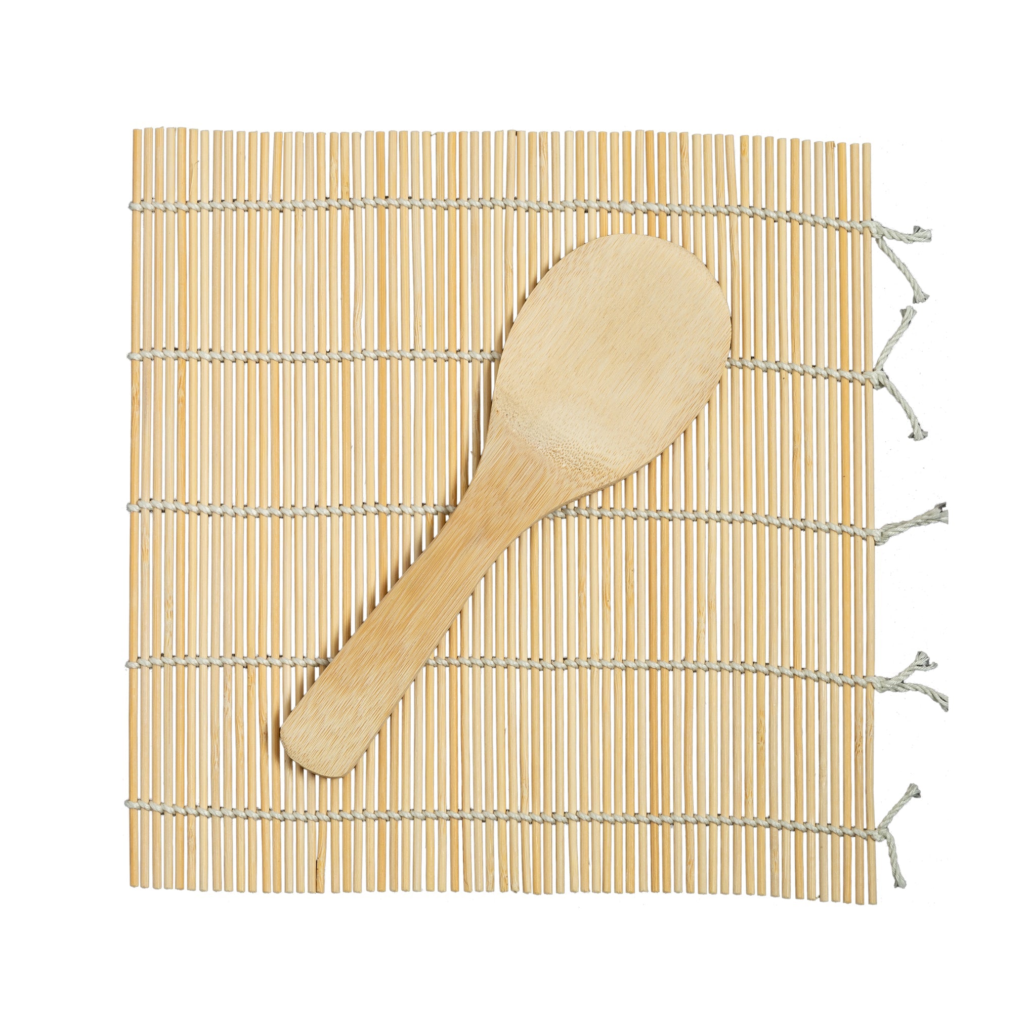 Sushi Making Kit with Sushi Roller in Natural, Set of 2