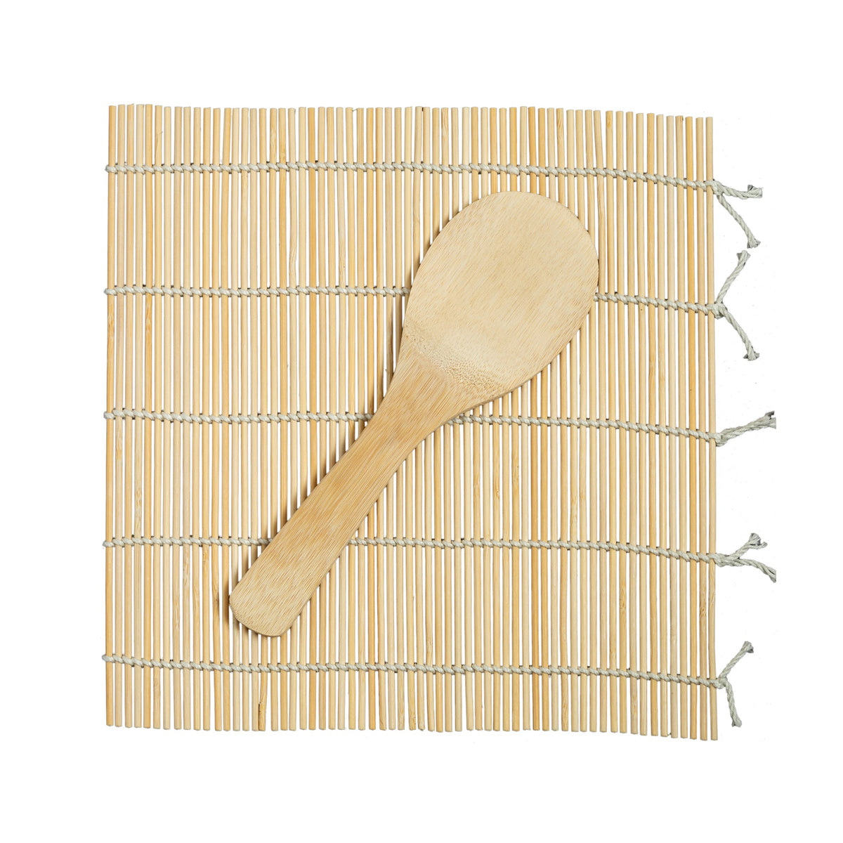 Sushi Making Kit with Sushi Roller in Natural, Set of 2