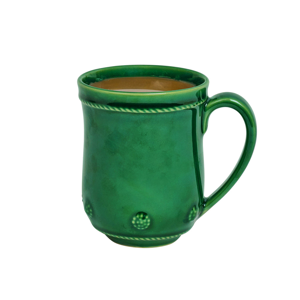 Berry & Thread Flared Mug in Basil