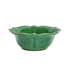 Berry & Thread Flared Cereal/Ice Cream Bowl in Basil