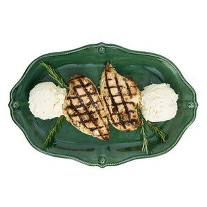 Berry & Thread 16" Platter in Basil