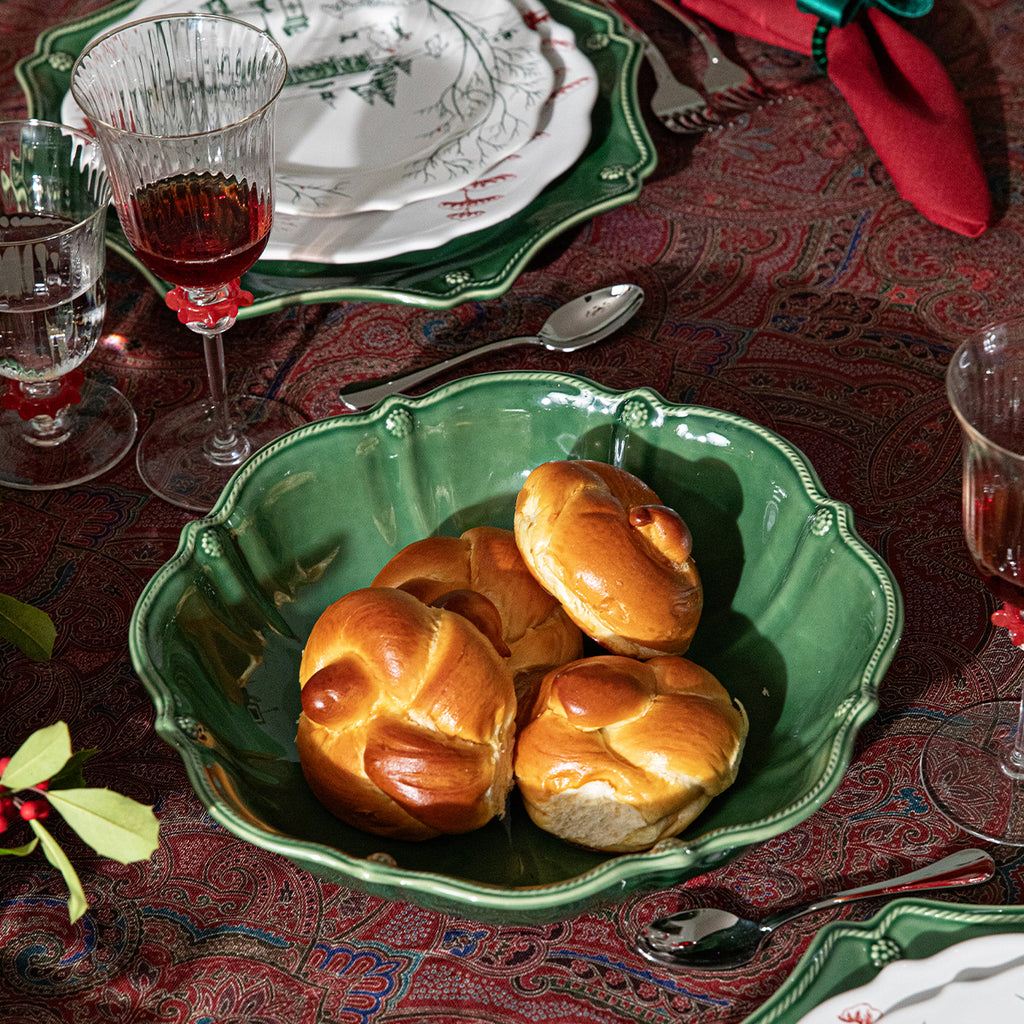 Berry & Thread 13" Serving Bowl in Basil