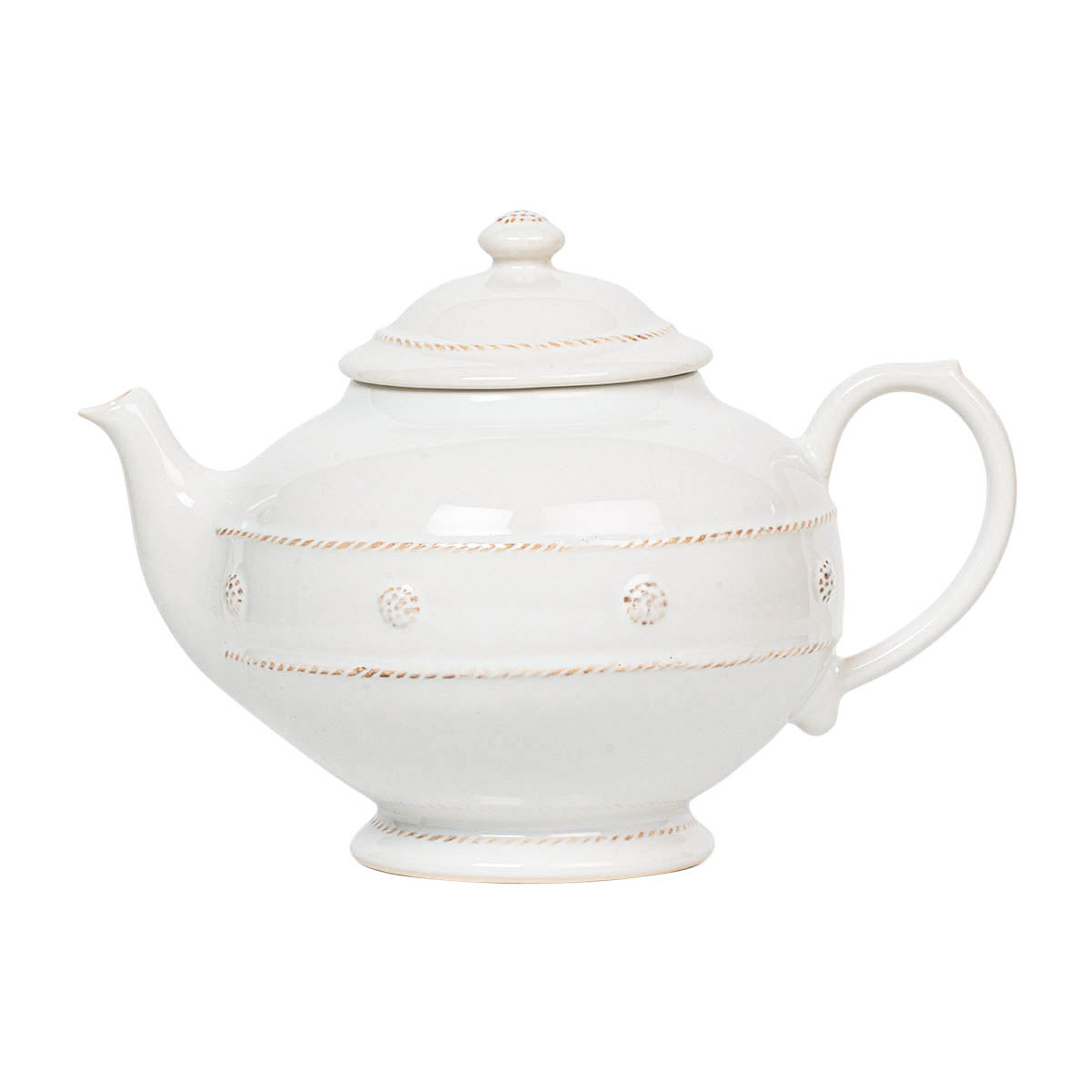 Berry & Thread Teapot in Whitewash