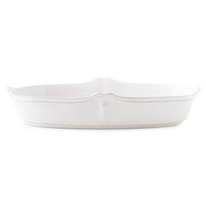 Berry & Thread 12" Oblong Server in Whitewash