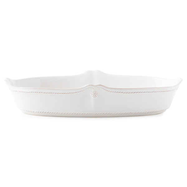 Juliska Berry & Thread 12" Oblong Server in Whitewash