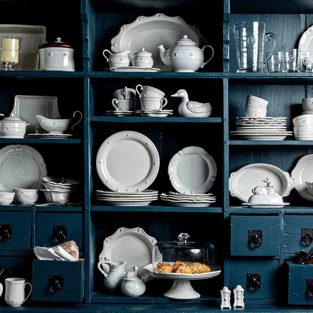 Berry & Thread 12" Oblong Server in Whitewash