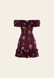 Jardín Noche Mini Dress