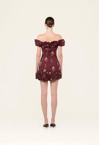Jardín Noche Mini Dress