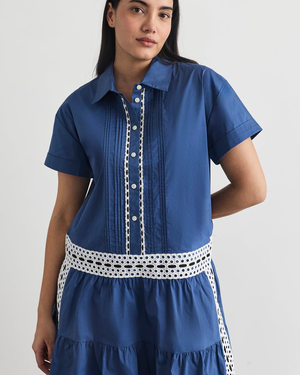 Jasmine Dress in French Blue