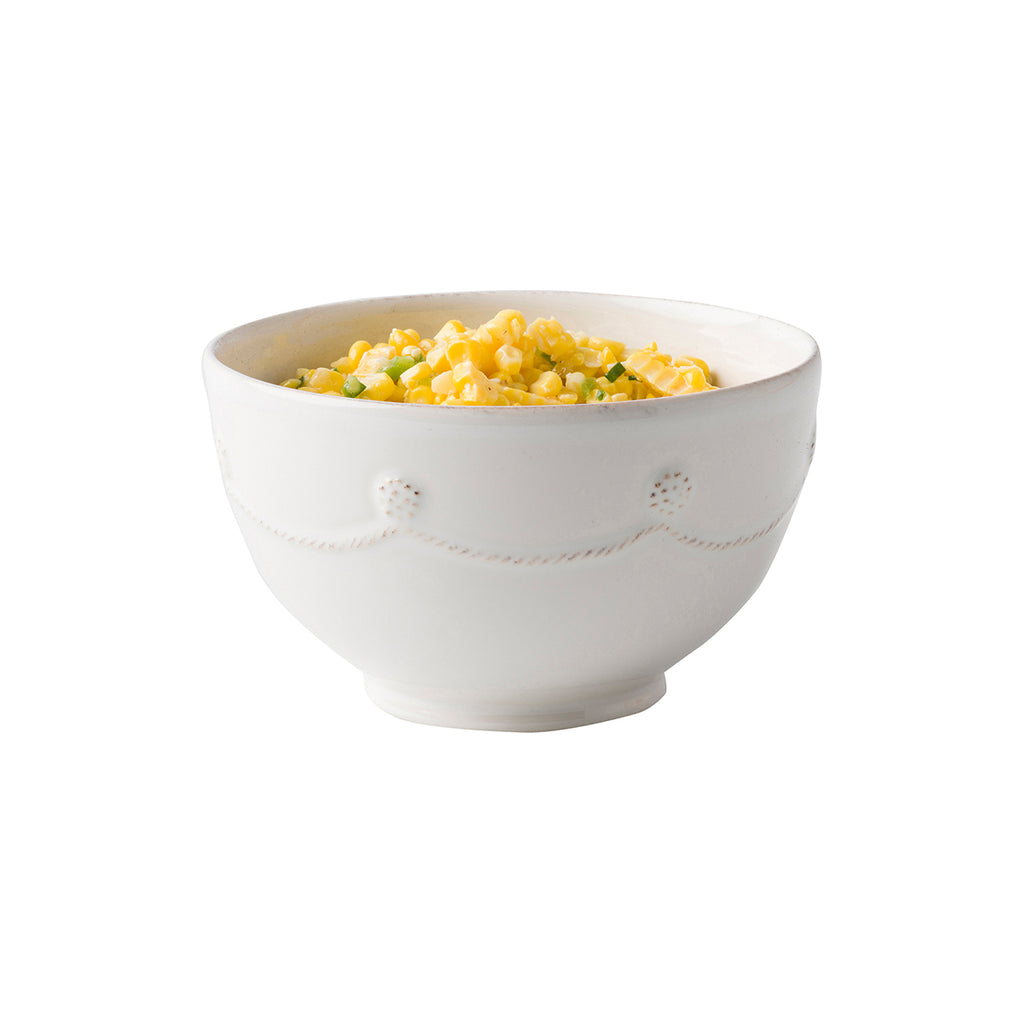 Berry & Thread Cereal/Ice Cream Bowl in Whitewash
