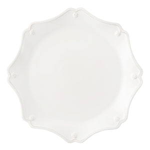 Berry & Thread Scalloped Charger/Platter in Whitewash