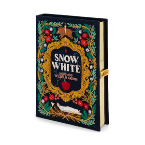 Snow White Flowers Book Clutch