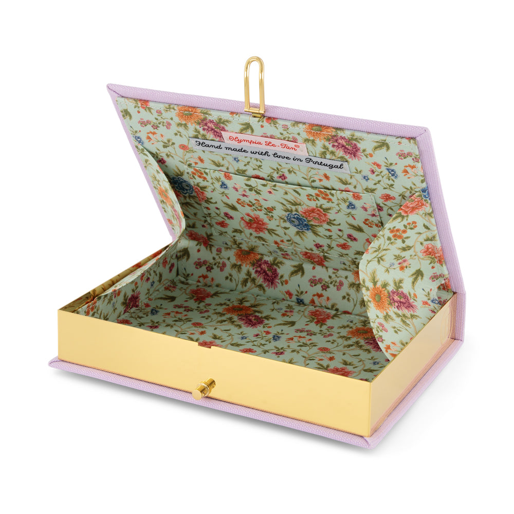 Paris Carrousel Book Clutch