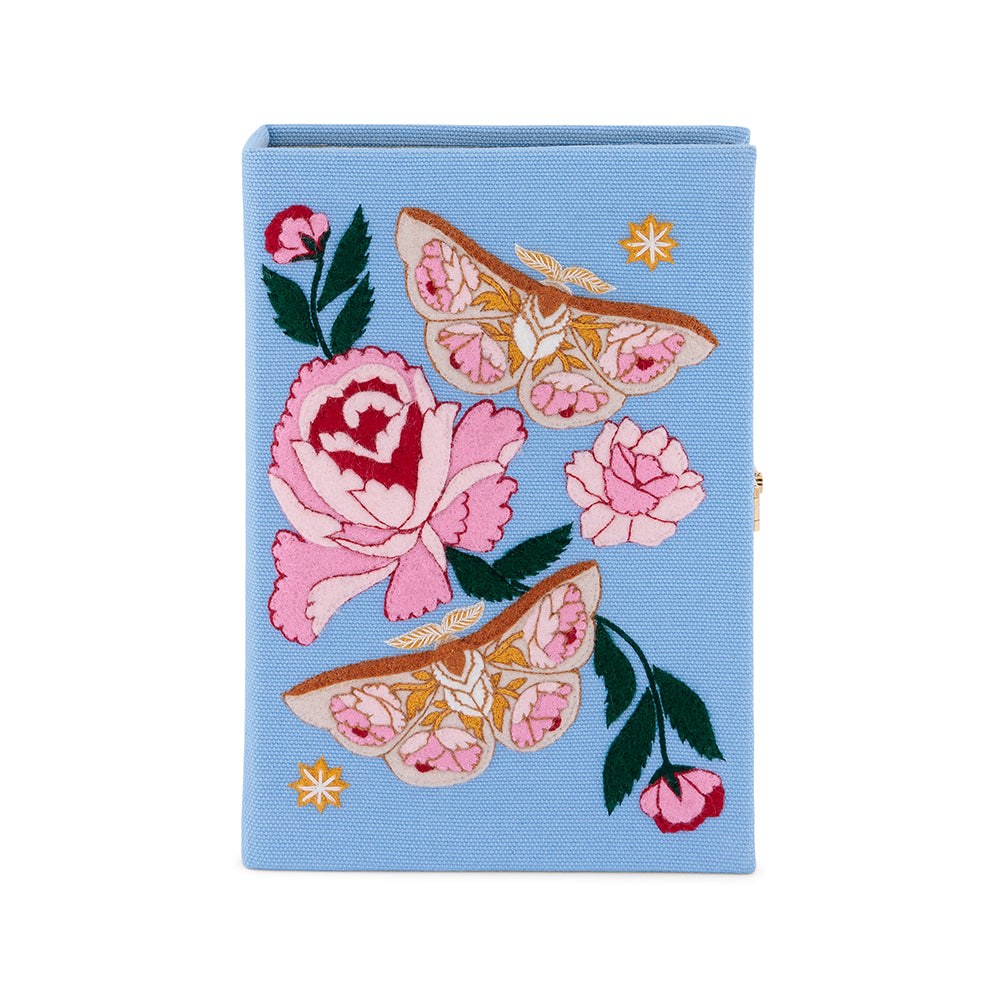Blossom Moth Book Clutch
